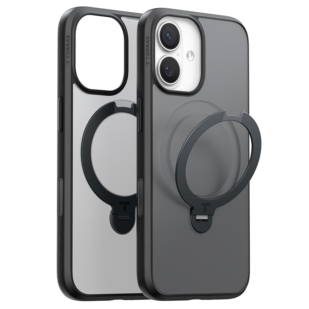 Torras Ostand Spin MagSafe Series iPhone 17 černý - náhled 1