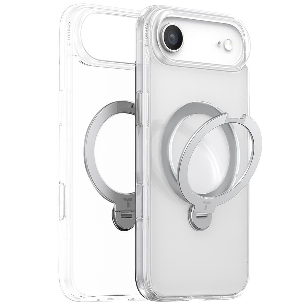 Torras Ostand Spin MagSafe Series iPhone 17 Air průhledný - náhled 1