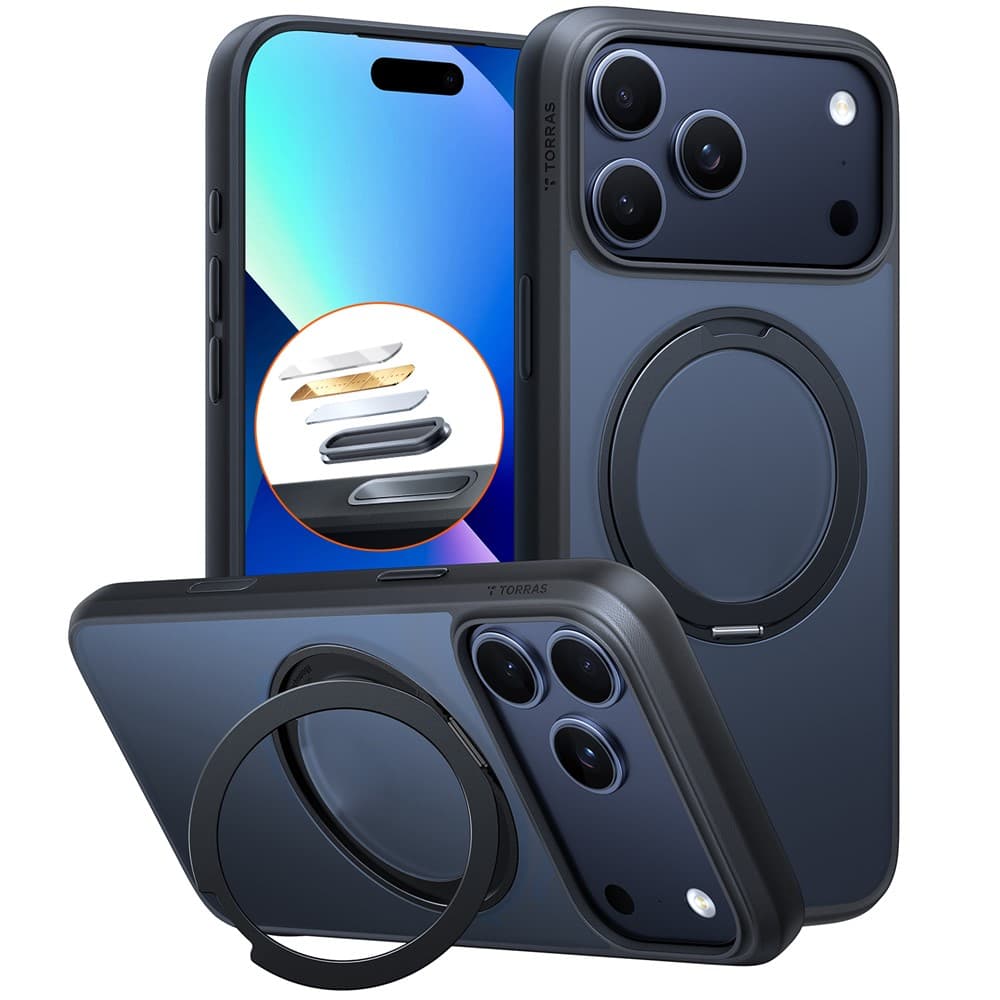 Torras Ostand Pro MagSafe Series pro iPhone 17 Pro Max černá - náhled 1