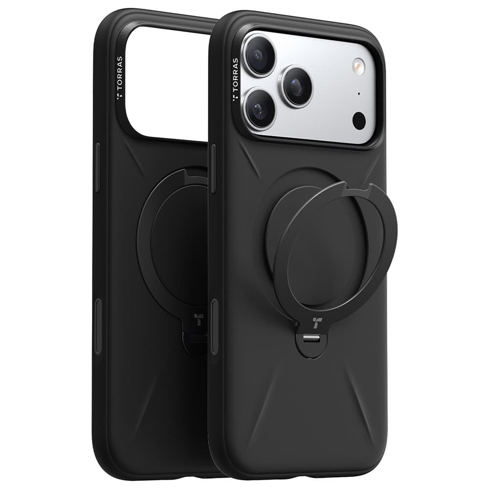 Torras QPRO Silicone Series pro iPhone 17 Pro Max černý - náhled 1