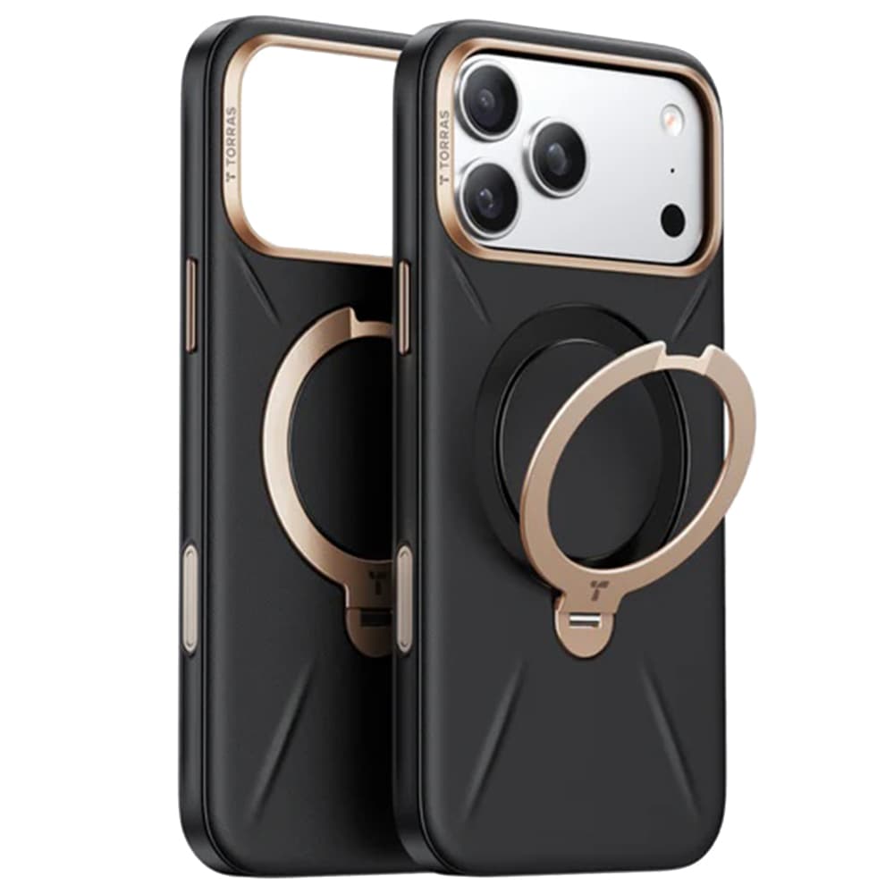 Torras QPRO Leather Series iPhone 17 Pro černý - náhled 1