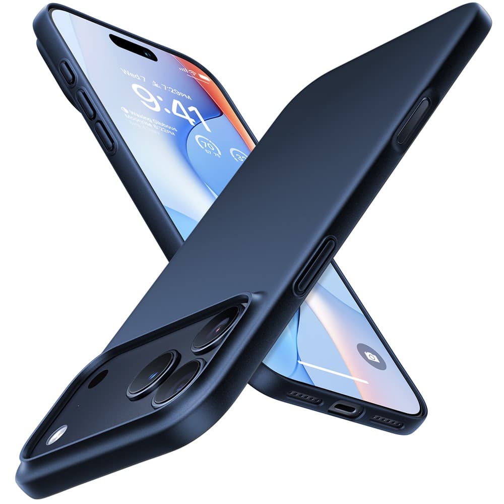 Torras SlimFit MagSafe Series iPhone 17 Pro Max námořnická modrá