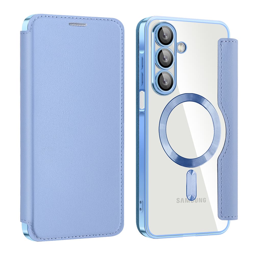 Pouzdro Techsuit SmartMag Book pro Samsung Galaxy A17 5G/A17 4G světle modré - náhled 1