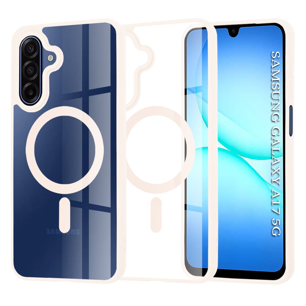 Techsuit MagSafe Pro pro Samsung Galaxy A17 5G A17 4G v růžové barvě - náhled 1