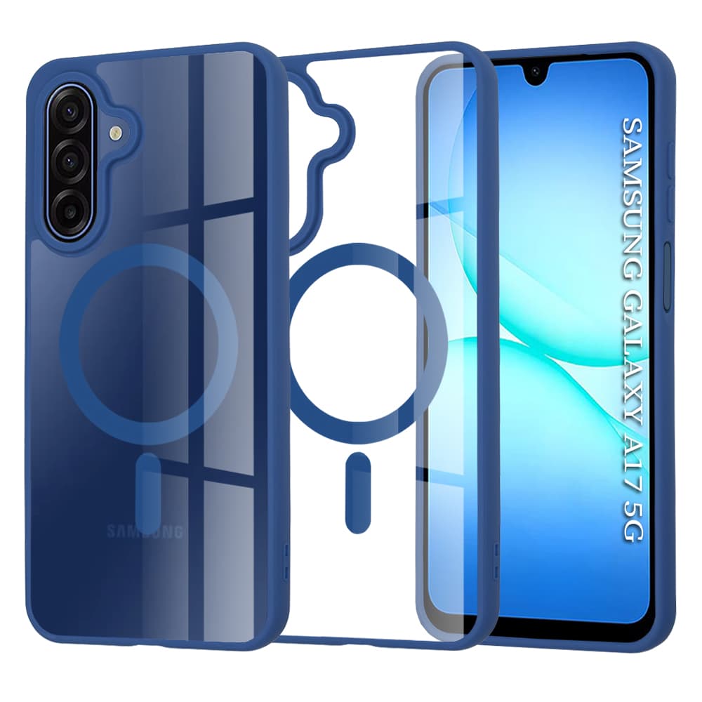 Techsuit MagSafe Pro pro Samsung Galaxy A17 5G A17 4G modrá - náhled 1
