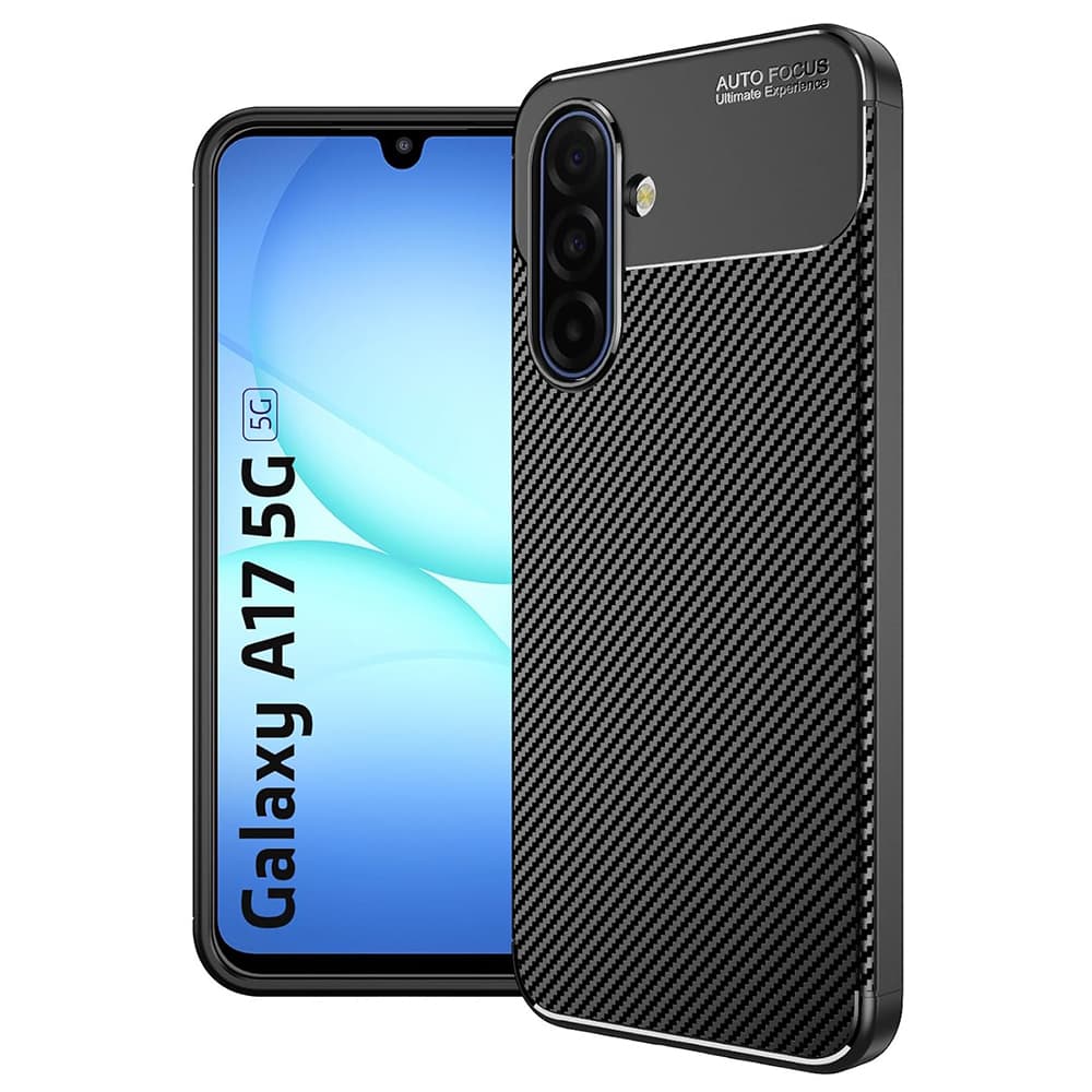 Techsuit CarbonFiber pro Samsung Galaxy A17 5G A17 4G černý - náhled 1