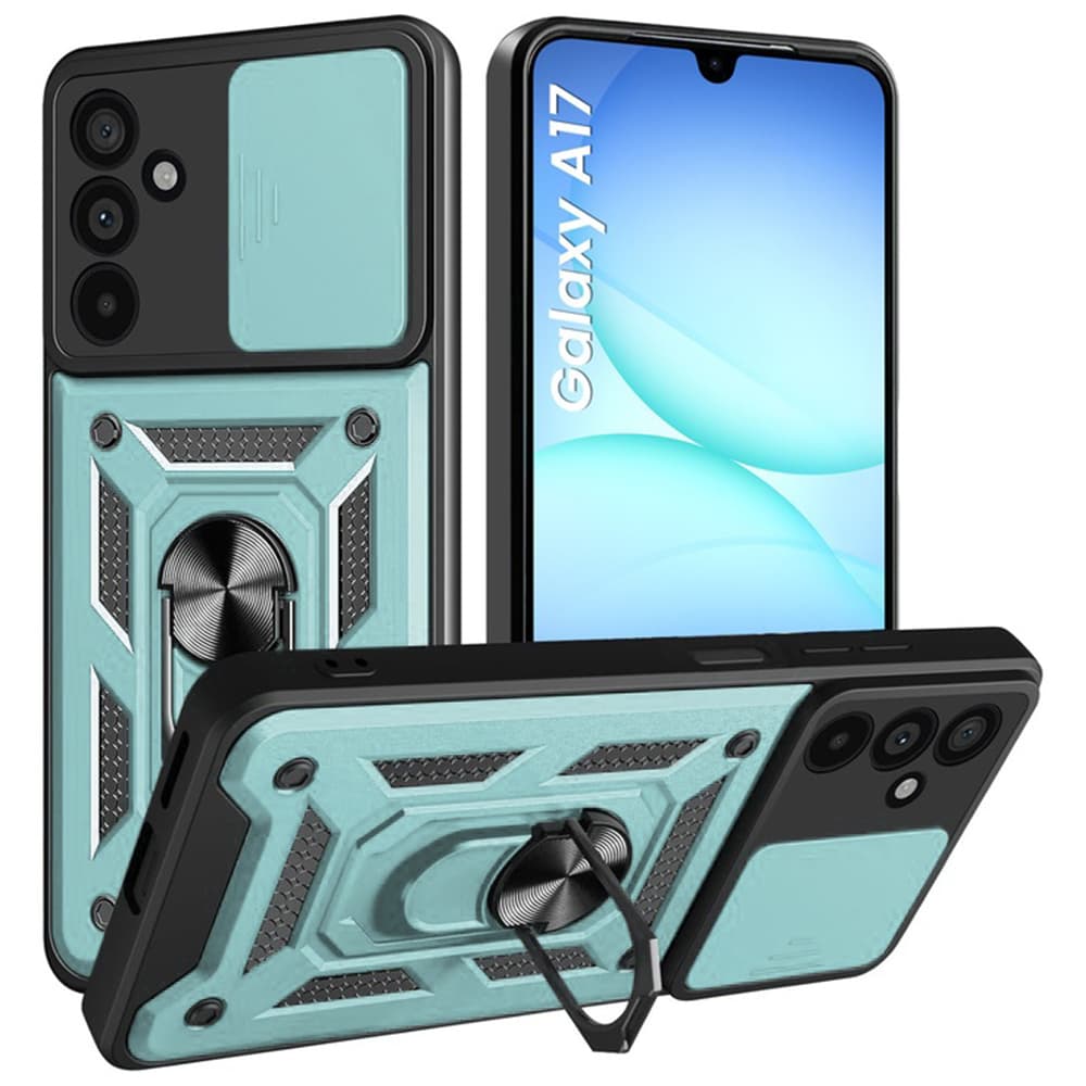 Techsuit CamShield Series pro Samsung Galaxy A17 5G A17 4G zelená - náhled 1
