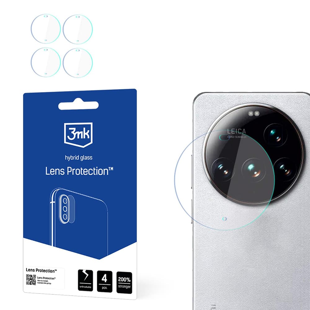 3mk Lens Protection (4 ks) Xiaomi 15 Ultra čirý - náhled 1