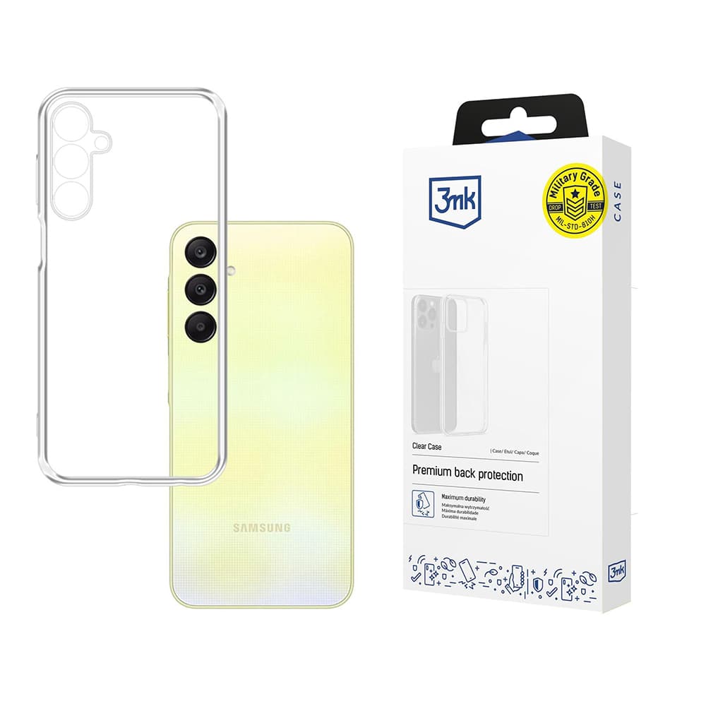 3mk Clear Case pro Samsung Galaxy A25 5G průhledný - náhled 1