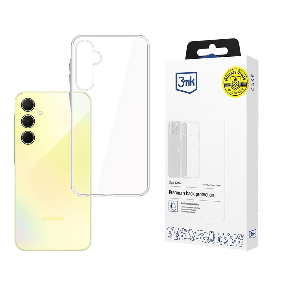 3mk Clear Case pro Samsung Galaxy A35 5G průhledný - náhled 1