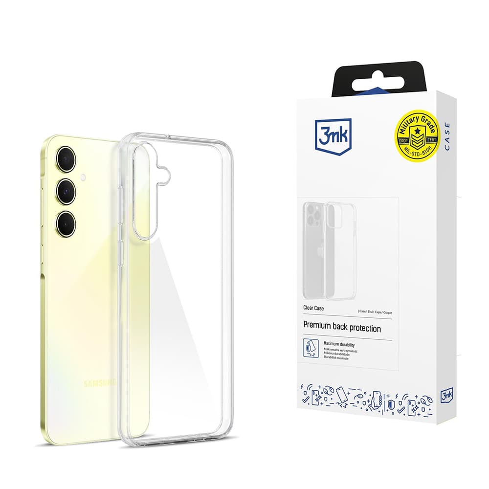 3mk Clear Case Samsung Galaxy A55 5G Průhledný - náhled 1