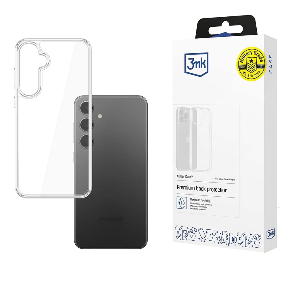 3mk Armor Case Samsung Galaxy S25 Průhledný - náhled 1