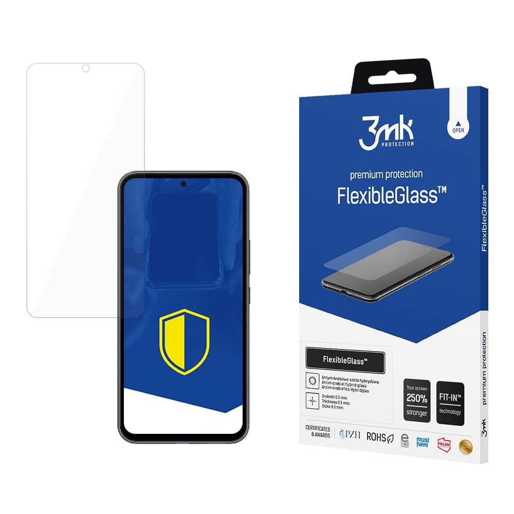 3mk FlexibleGlass Samsung Galaxy A54 průhledné sklo - náhled 1