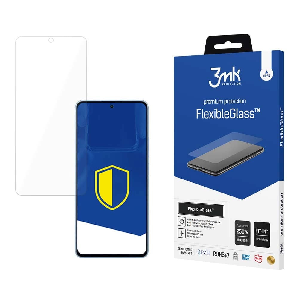 3mk FlexibleGlass Xiaomi Redmi Note 13 4G průhledné sklo - náhled 1