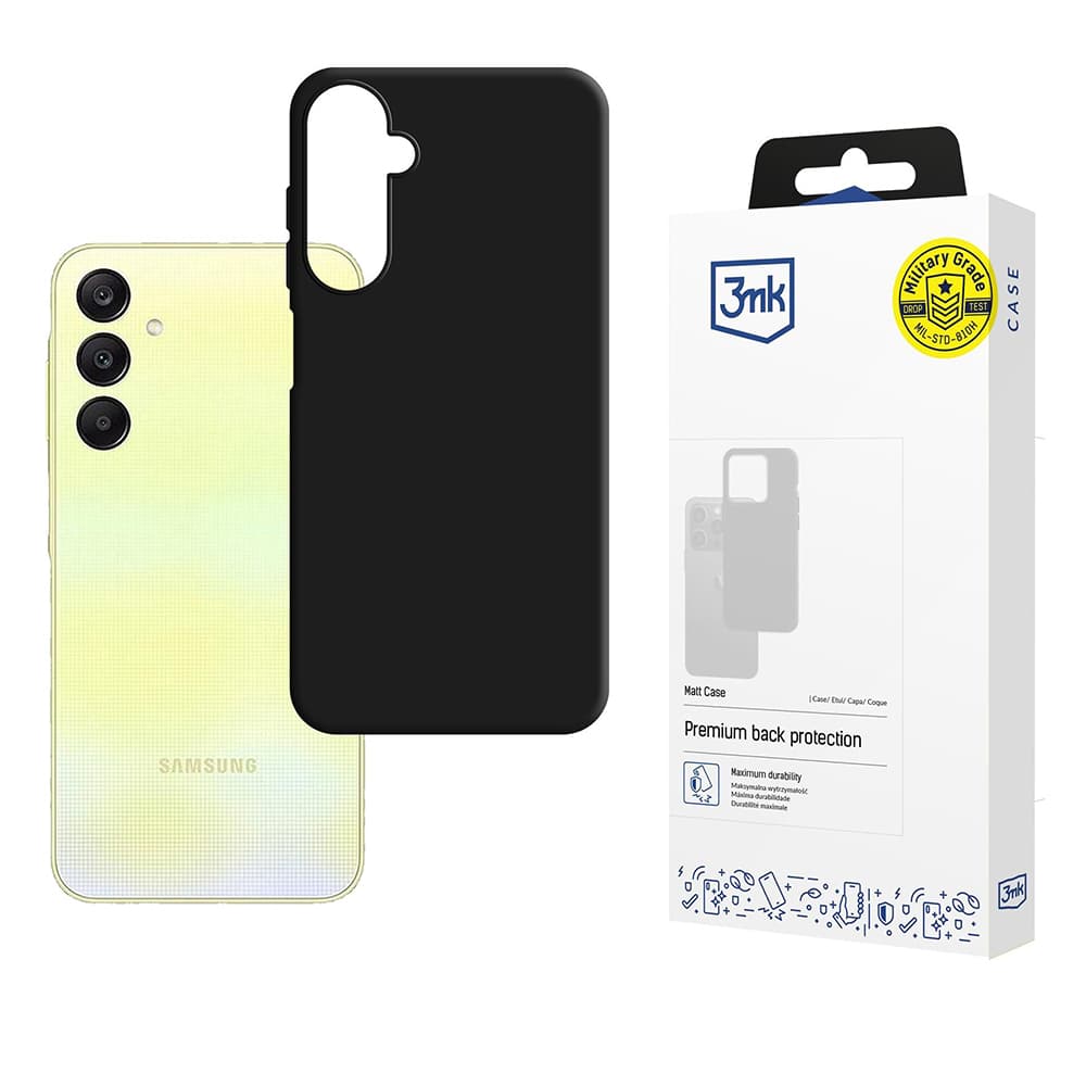 3mk Matt Case pro Samsung Galaxy A26 5G černý - náhled 1