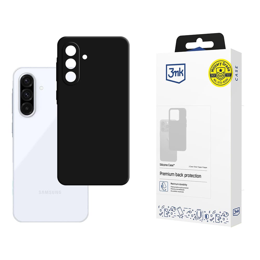 3mk Silicone Case Samsung Galaxy A36 5G černý - náhled 1