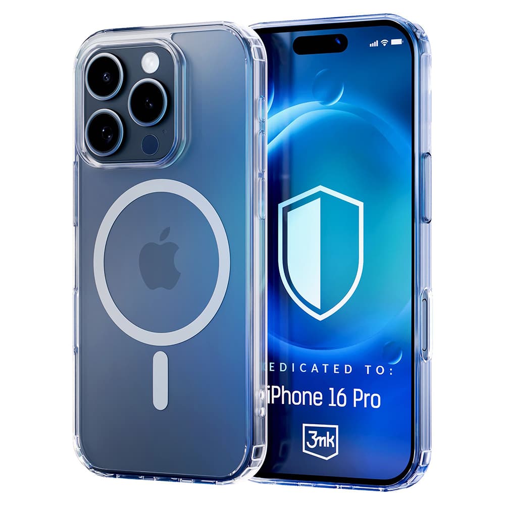 3mk MagCase pro iPhone 16 Pro průhledný - náhled 1