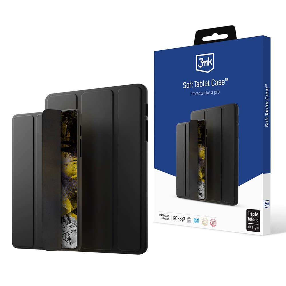 3mk Soft Tablet Case iPad 10 (2022) 10.9 / 11 (2025) černý - náhled 1