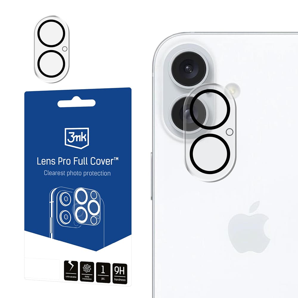 3mk Lens Pro Full Cover iPhone 17 průhledný - náhled 1