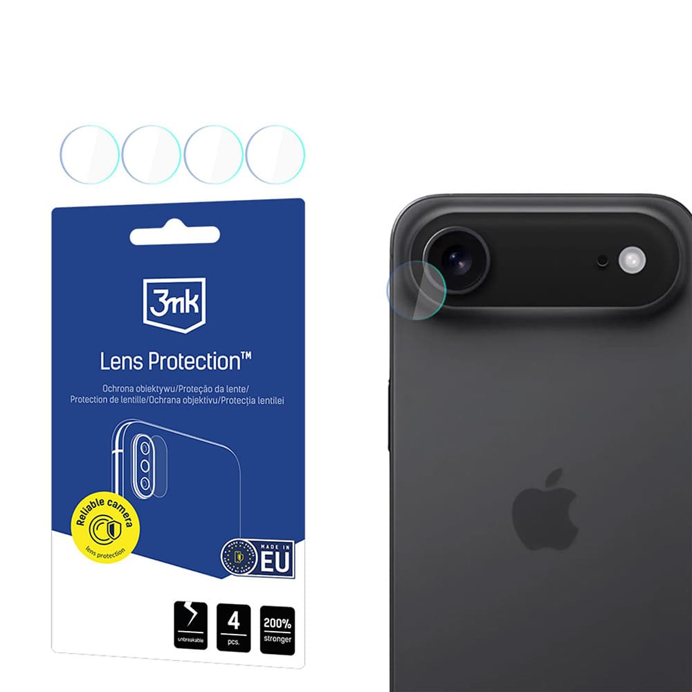 3mk Lens Protection (4 ks) iPhone 17 Air průhledný - náhled 1