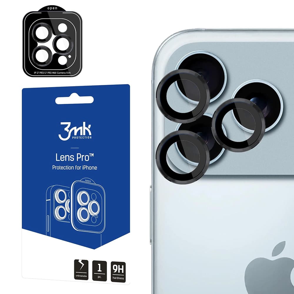 3mk Lens Protection Pro iPhone 17 Pro iPhone 17 Pro Max černá - náhled 1
