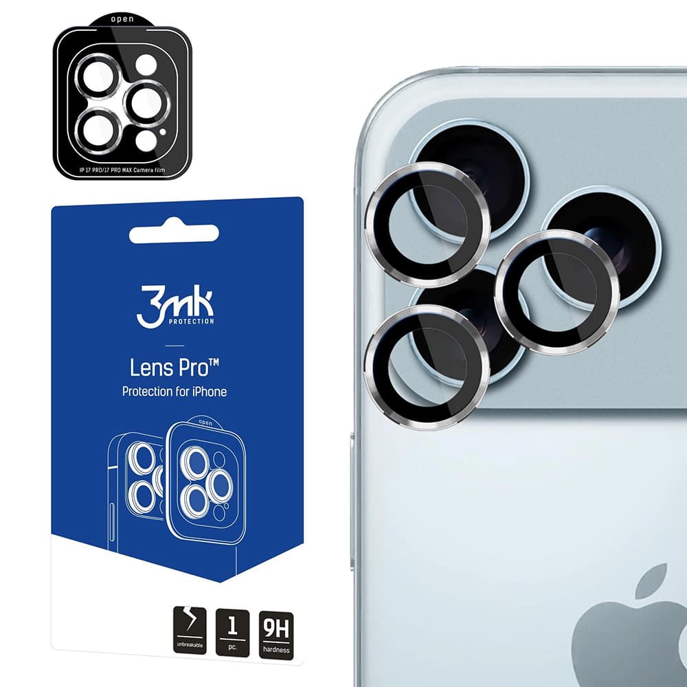 3mk Lens Protection Pro iPhone 17 Pro iPhone 17 Pro Max stříbrná - náhled 1