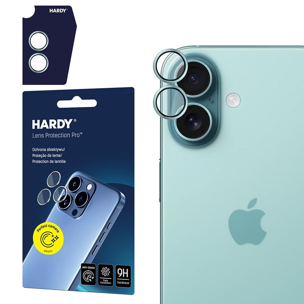 3mk Hardy Lens Protection Pro iPhone 17 světle zelená - náhled 1