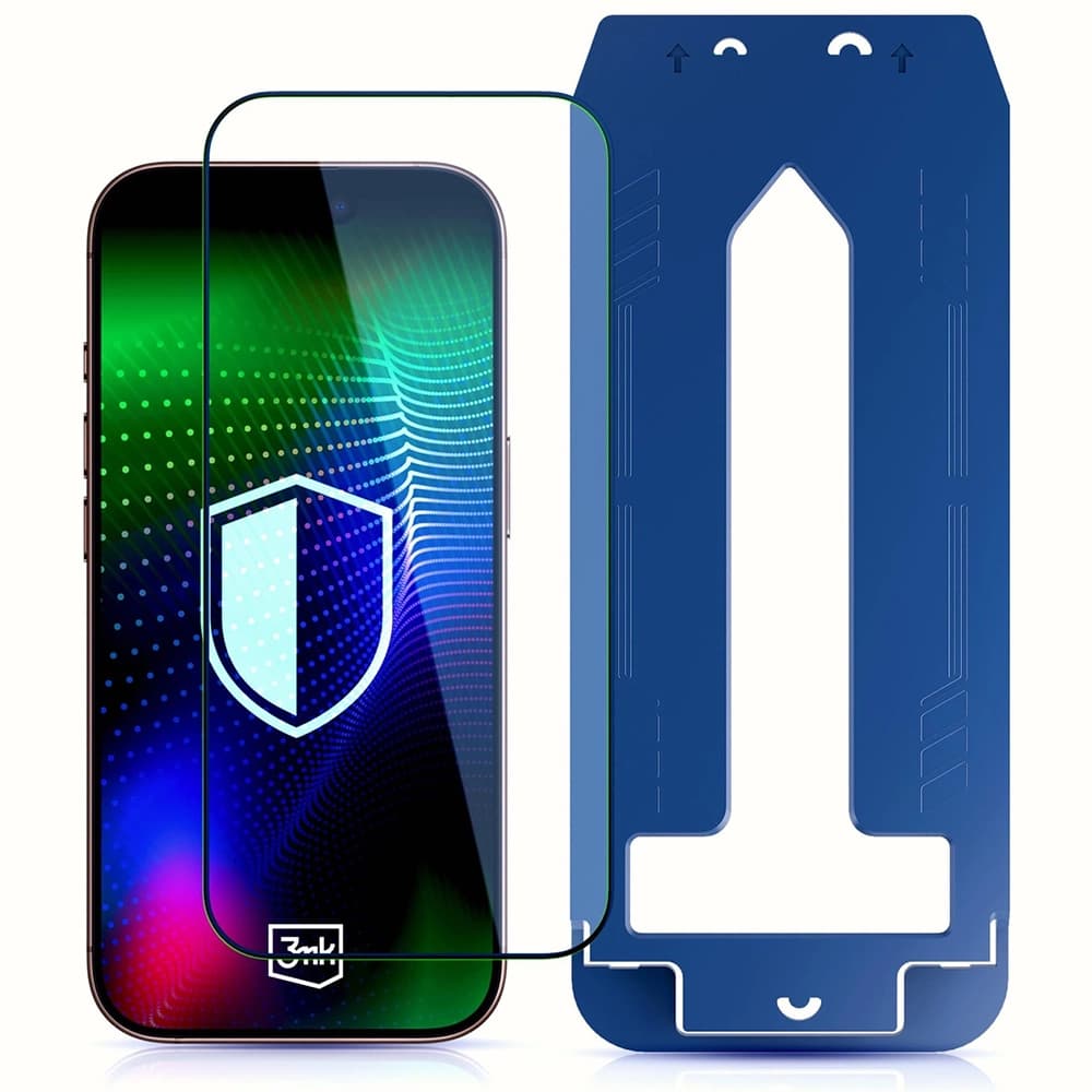 3mk Hardy Ultra Glass pro iPhone 17 Air černá - náhled 1