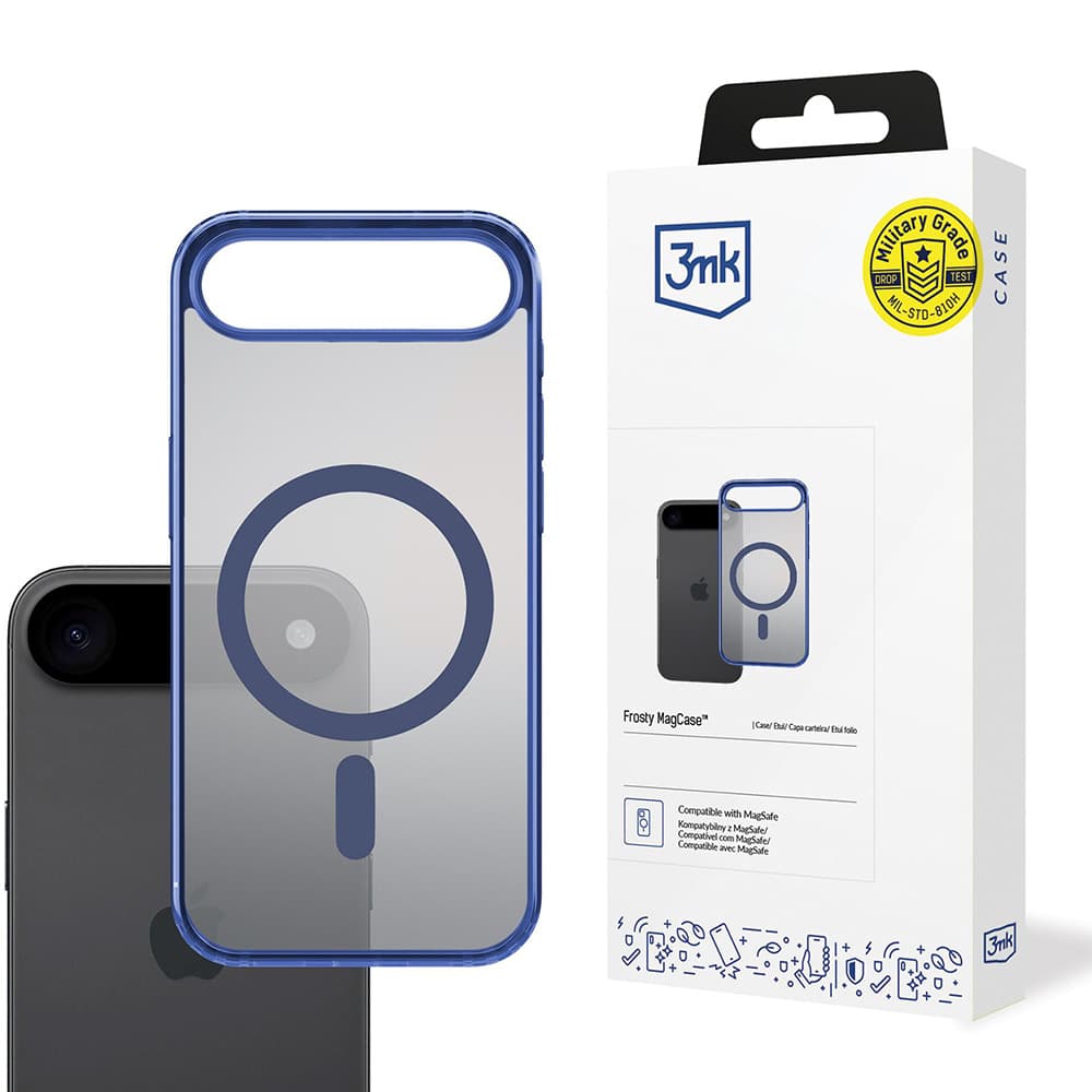 3mk Frosty MagCase pro iPhone 17 Air modrý - náhled 1