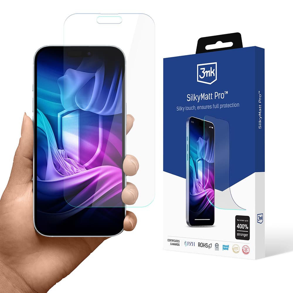 3mk Silky Matt Pro ochranná fólie iPhone 17 Air průhledná - náhled 1