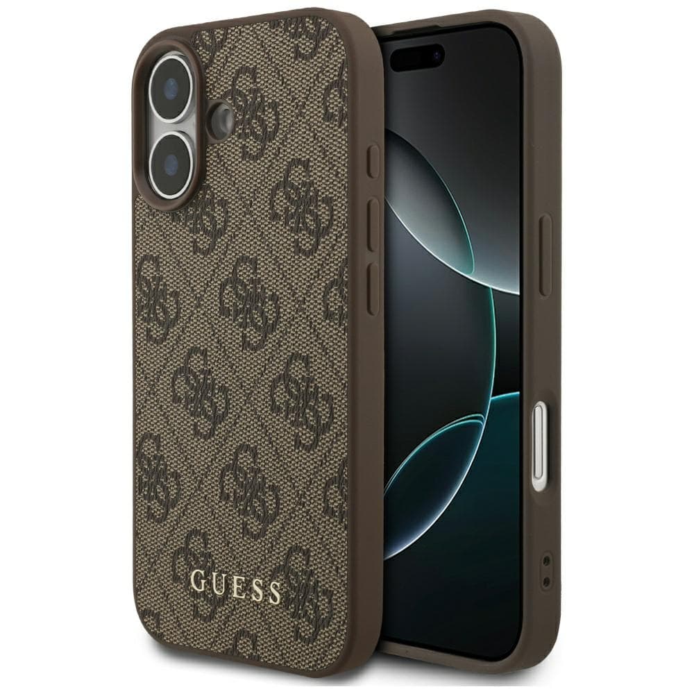 Guess Hardcase 4G Classic GUHCP17SG4GFBR iPhone 17 hnědý - náhled 1
