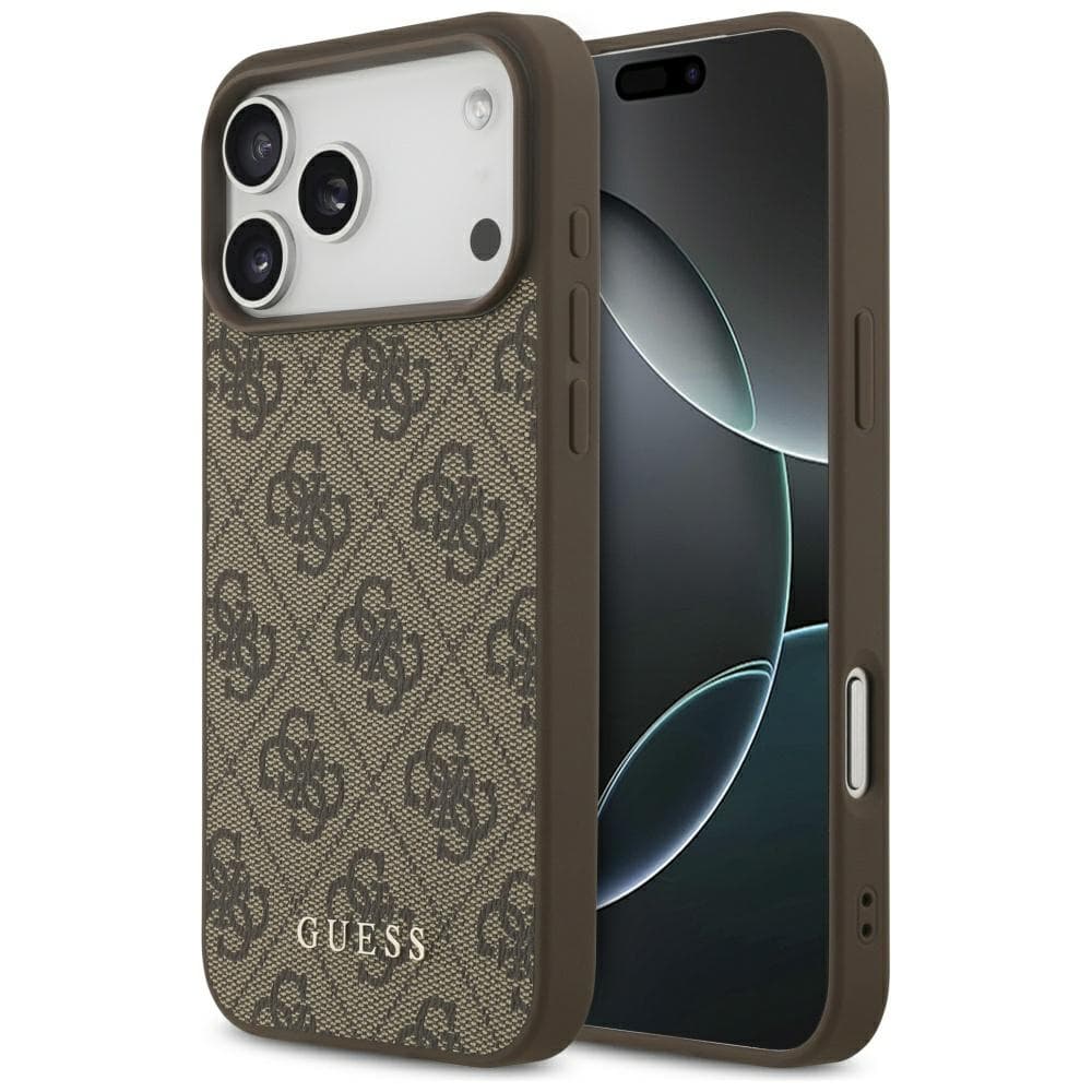 Guess Hardcase 4G Classic iPhone 17 Pro Max hnědý - náhled 1
