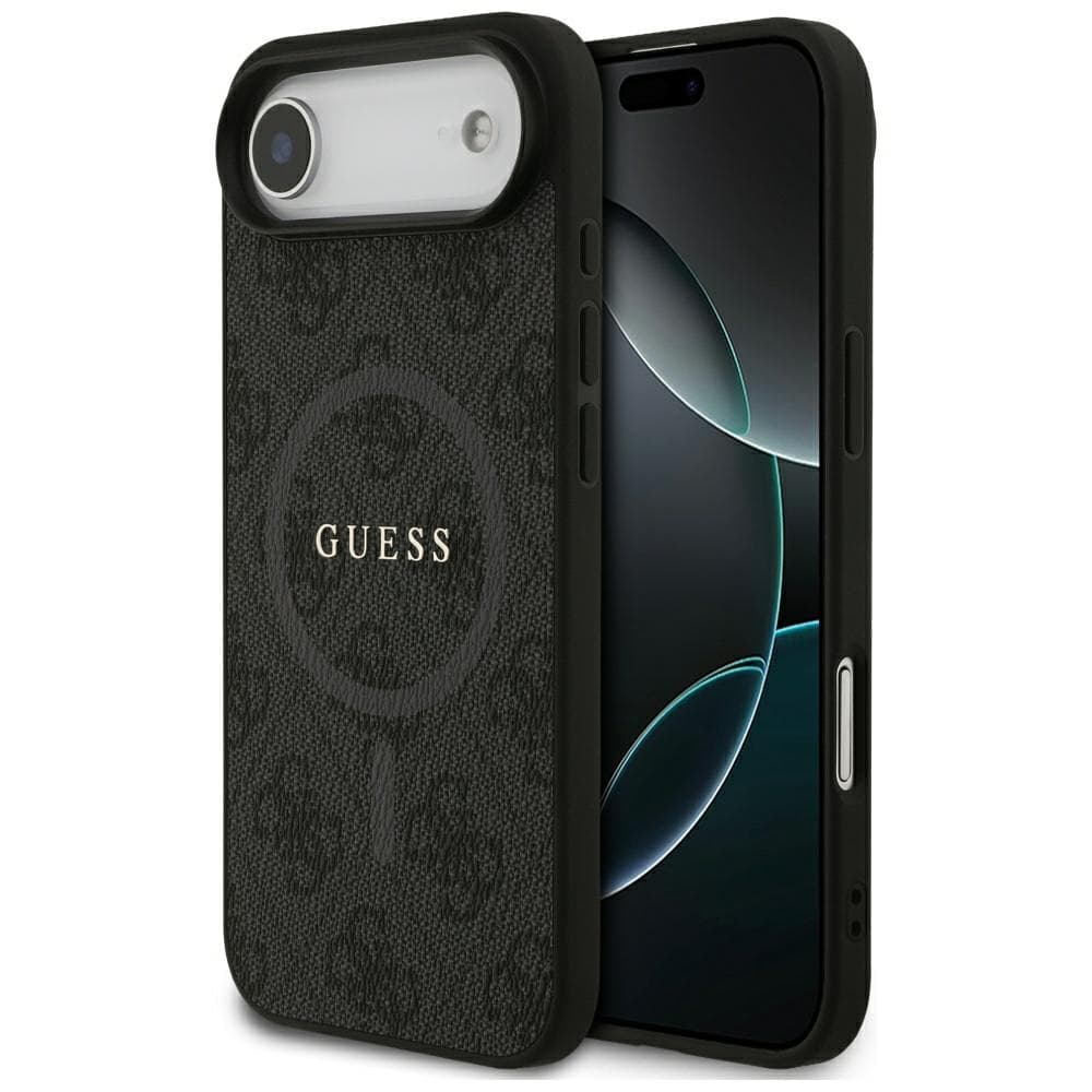 Guess 4G Ring Classic Logo MagSafe iPhone 17 Air černý - náhled 1
