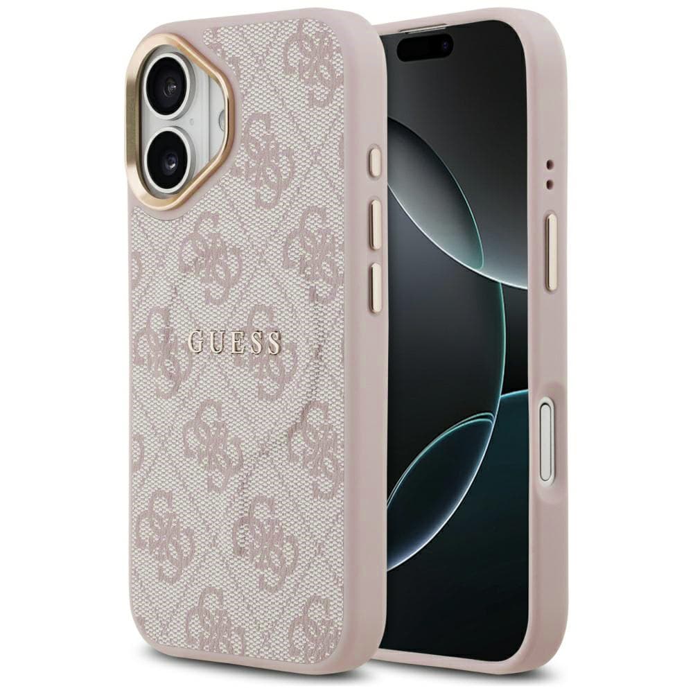 Guess Hardcase 4G Classic MagSafe iPhone 17 růžová - náhled 1