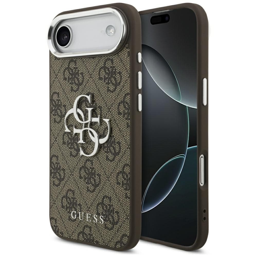 Guess Hardcase Big 4G Logo Classic Logo iPhone 17 Air hnědý - náhled 1