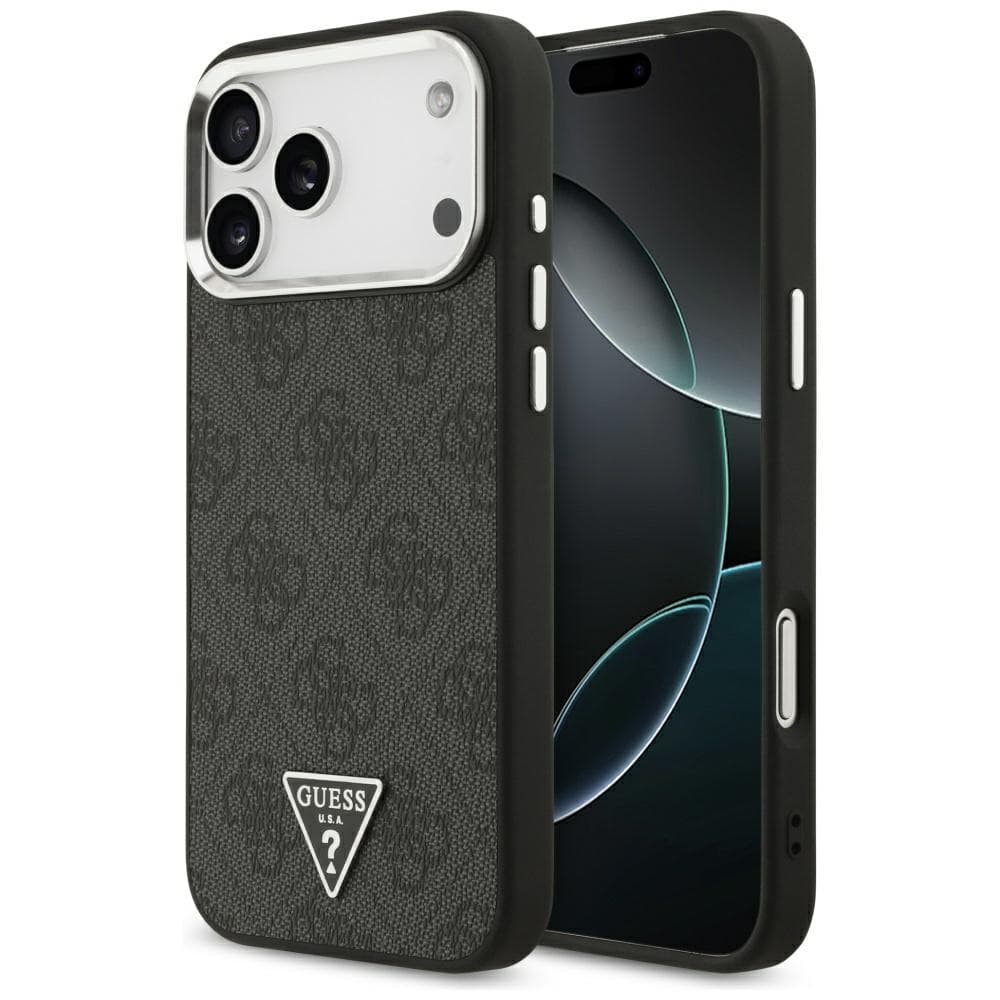 Guess Hardcase 4G Triangle Logo MagSafe pro iPhone 17 Pro Max černý - náhled 1