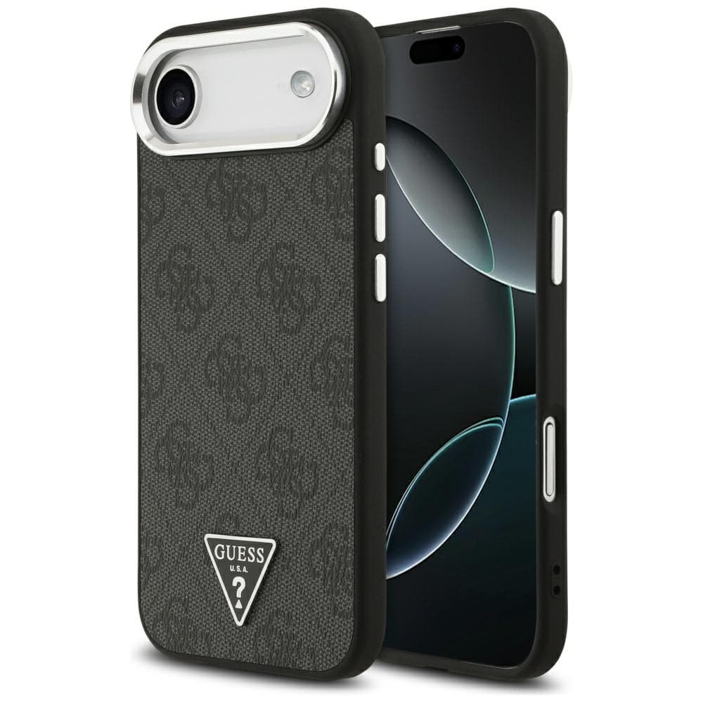 Guess Hardcase 4G Triangle Logo MagSafe iPhone 17 Air černý - náhled 1