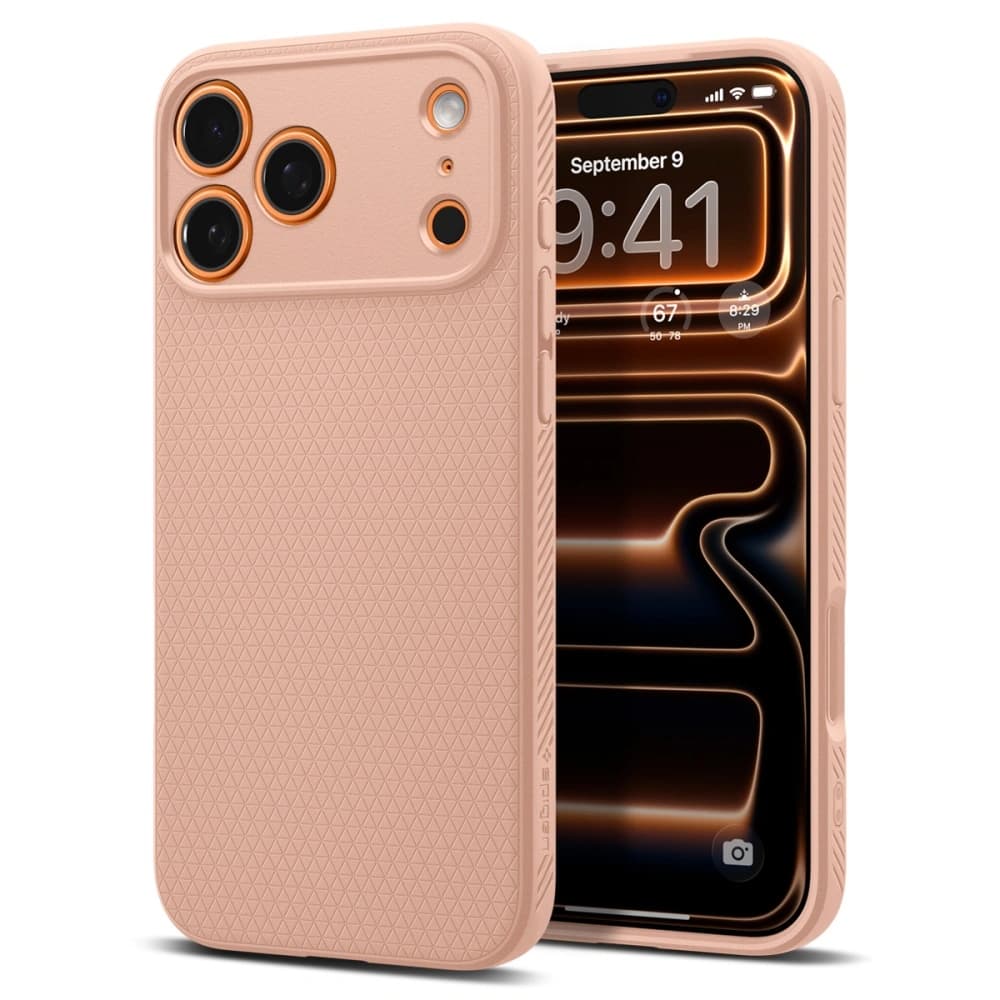 Spigen Liquid Air iPhone 17 Pro Max růžový titan - náhled 1