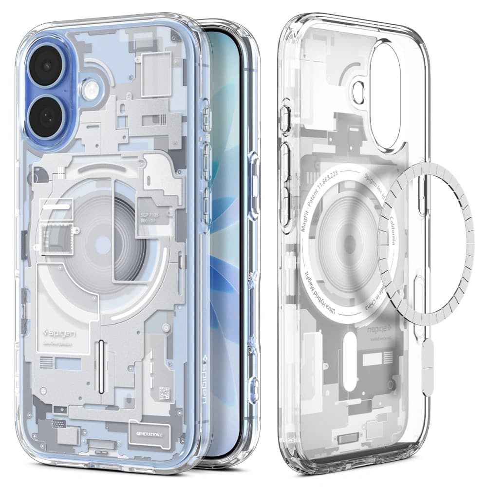 Spigen Ultra Hybrid Zero One MagSafe pro iPhone 17 bílý - náhled 1