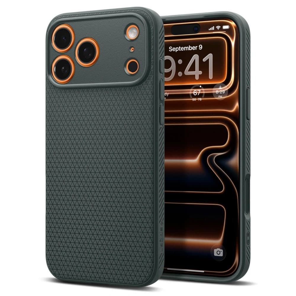 Spigen Liquid Air pro iPhone 17 Pro v barvě Abyss Green - náhled 1