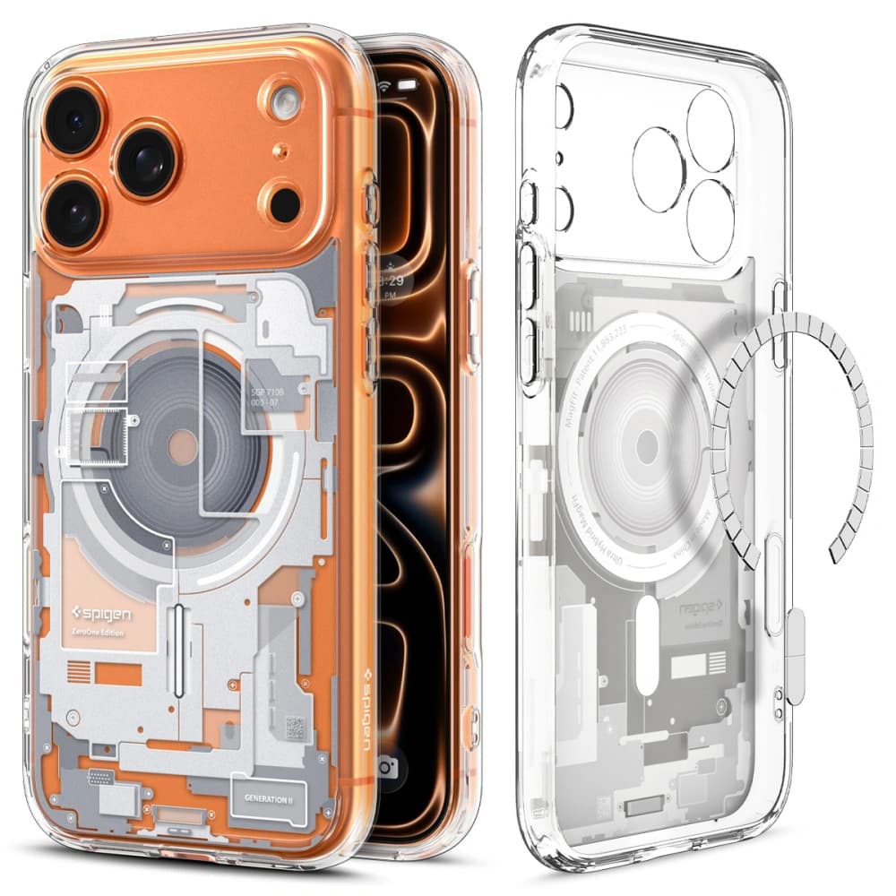 Spigen Ultra Hybrid Zero One MagSafe pro iPhone 17 Pro Max bílý - náhled 1