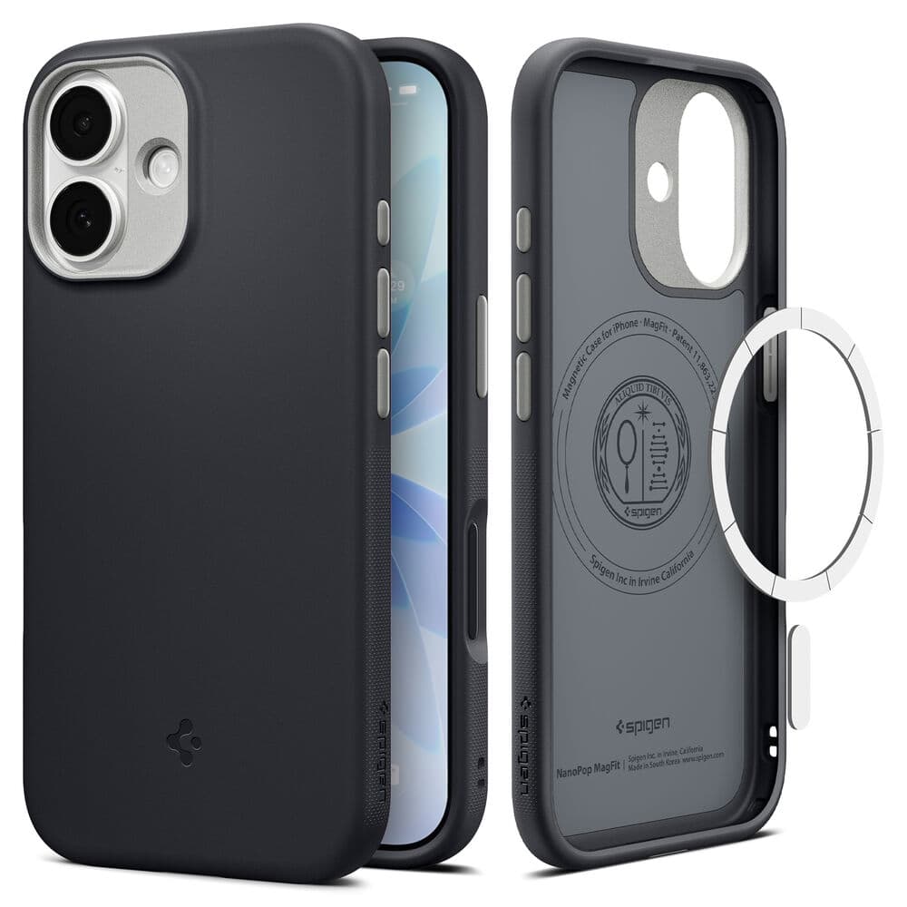 Spigen Caseology Nano Pop MagSafe pro iPhone 17 černý sezam
