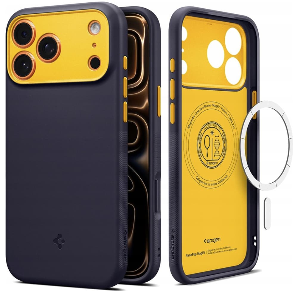 Spigen Caseology Nano Pop MagSafe pro iPhone 17 Pro v borůvkově modré - náhled 1