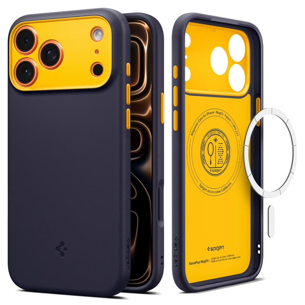 Spigen Caseology Nano Pop MagSafe pro iPhone 17 Pro Max Borůvková Navy - náhled 1