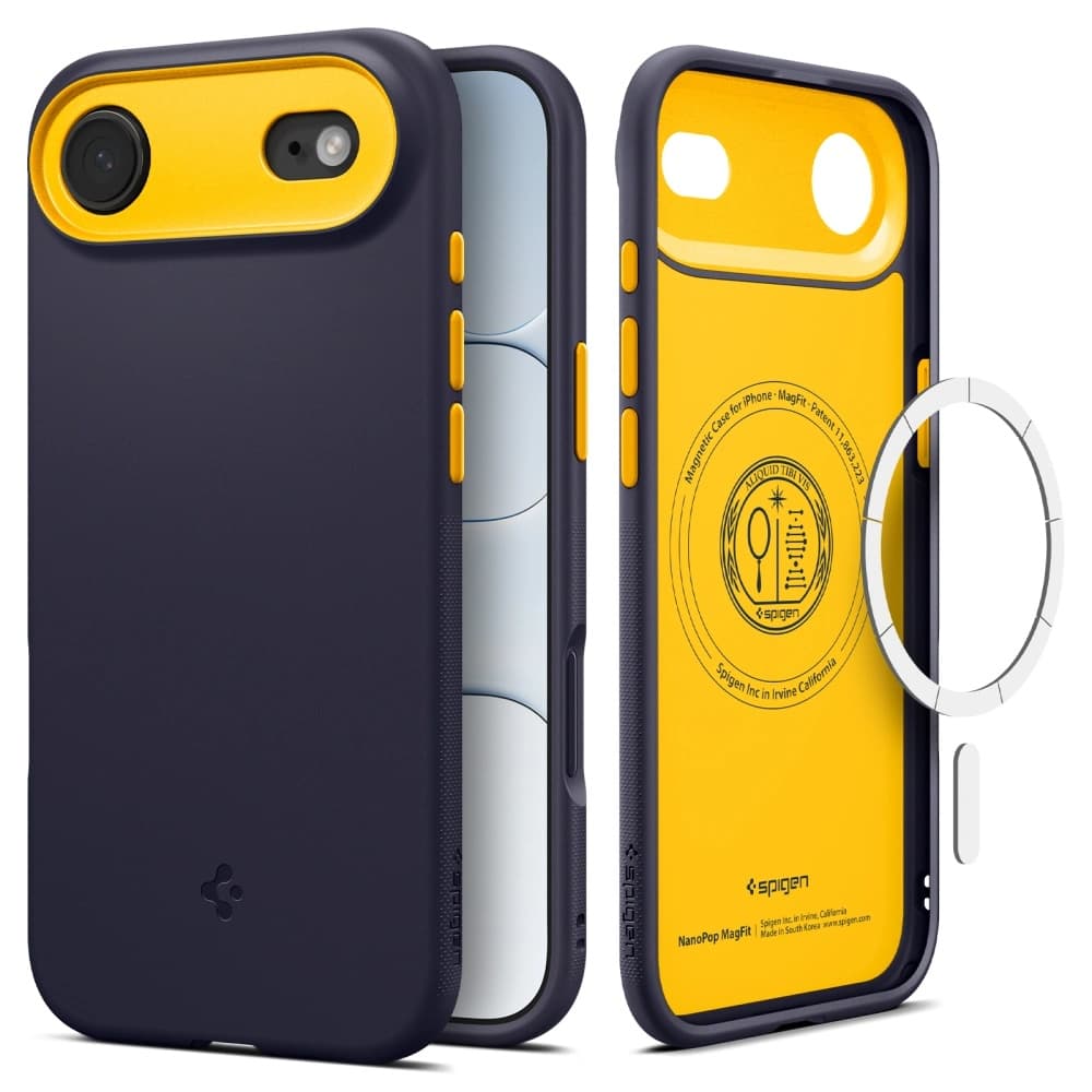 Spigen Caseology Nano Pop MagSafe pro iPhone 17 Air Borůvková námořnická - náhled 1