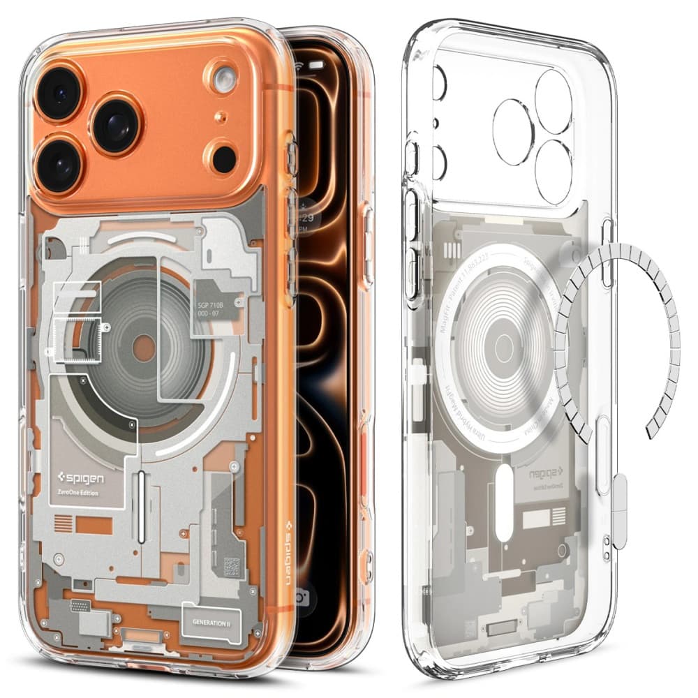 Spigen Ultra Hybrid Zero One MagSafe iPhone 17 Pro Max přírodní titan - náhled 1
