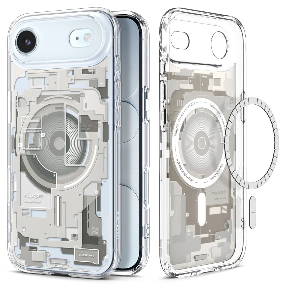 Spigen Ultra Hybrid Zero One MagSafe pro iPhone 17 Air v přírodní titanové - náhled 1