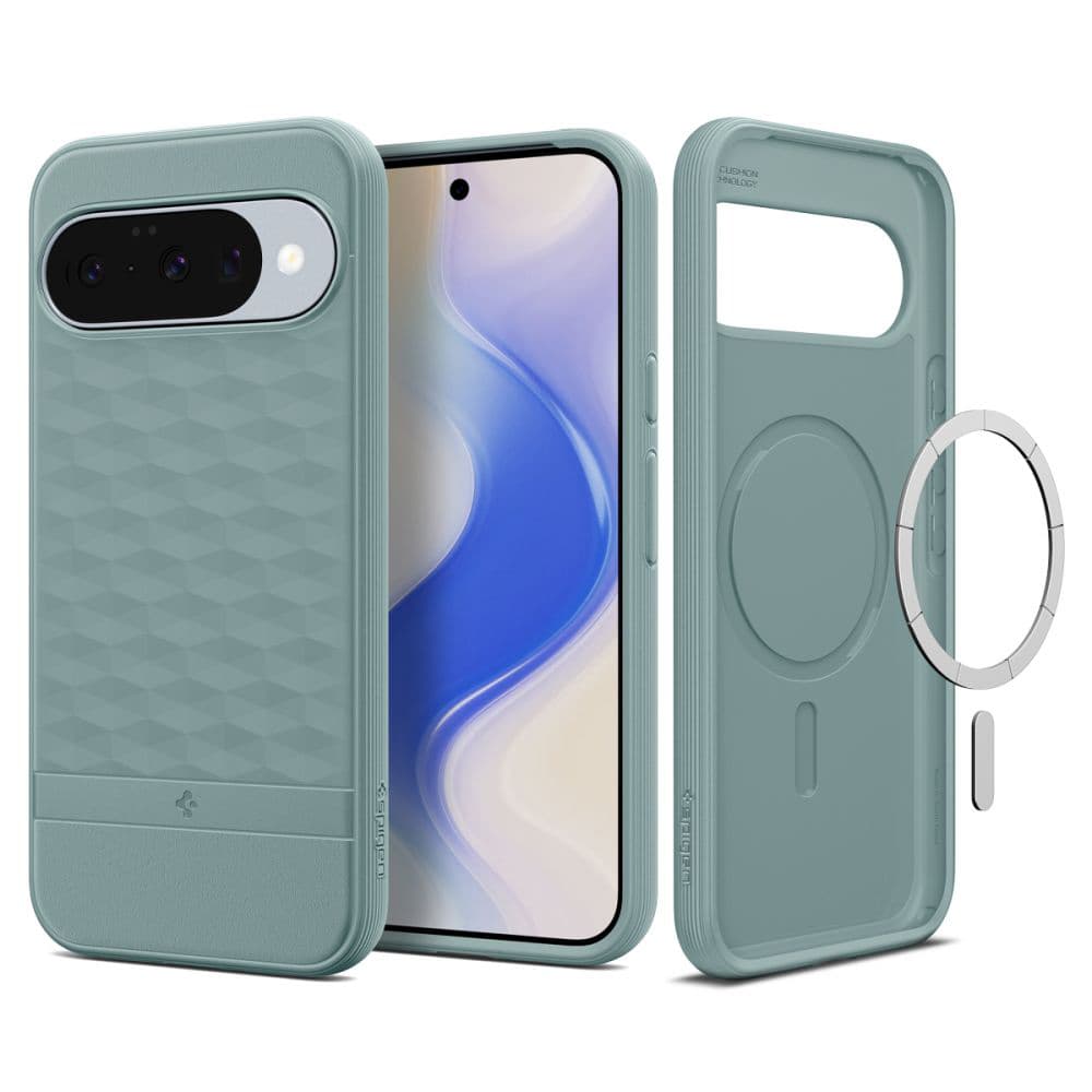 Spigen Caseology Parallax MagSafe pro Google Pixel 10 / 10 Pro v šalvějově zelené - náhled 1