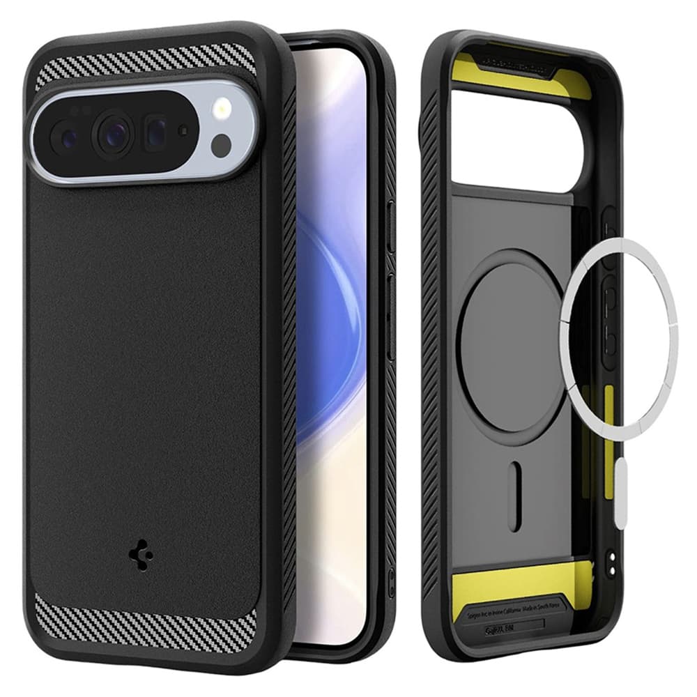Spigen Rugged Armor MagSafe pro Google Pixel 10 Pro XL matná černá - náhled 1