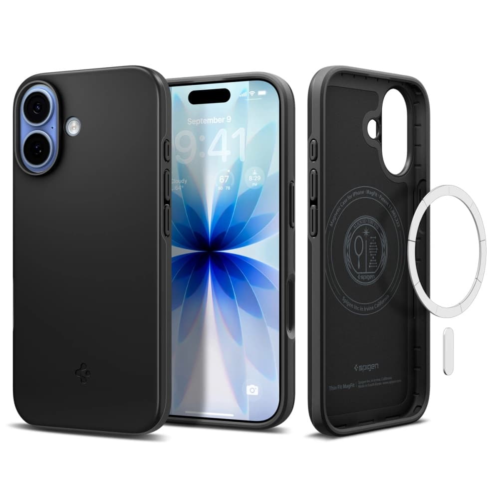 Spigen Thin Fit MagSafe pro iPhone 17 černý - náhled 1